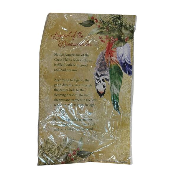 Dreamcatcher Authentic 5” Lakota Sioux Hanging St. Joseph's Indian School NEW - Picture 4 of 4